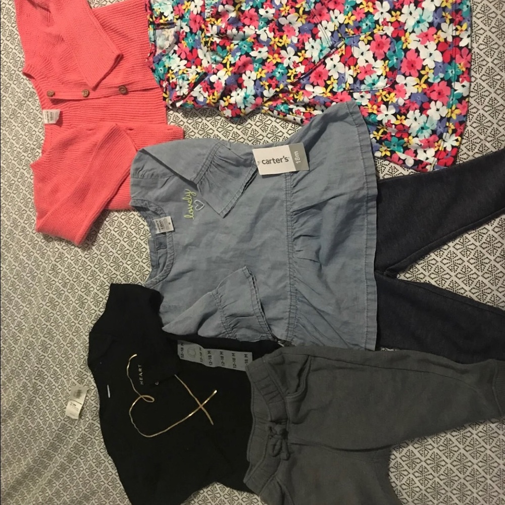 Baby girl outfit bundle